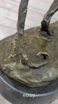 100% Genuine Bronze Wild Animal Monkey Sculpture by Milo Art Deco