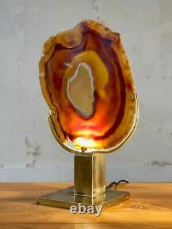 1970 Willy Daro Lamp Agathe Sculpture Shabby-chic Maria Pergay Jansen Art-deco