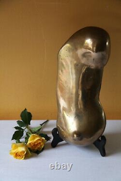 20th Tit François Melin Sculpture Bronze Golden 7.2 KG Single Test Statue Art