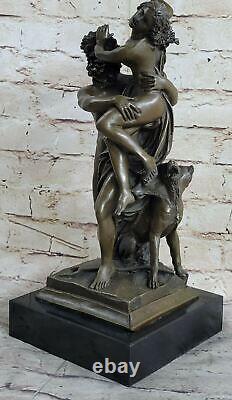 Abduction of Sabine Woman Bronze Sculpture Statue Figurine Art Nouveau