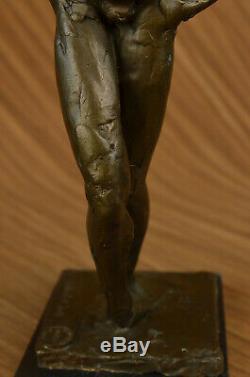 Abstract Modern Woman Woman Bronze Artist Dali Sculpture Figurine