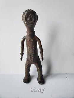 African Art Sculpture Bronze Statuette
