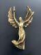 Ancient Bronze Sculpture Victory Goddess Woman Angel Wings Gold Art Deco 1920 1930