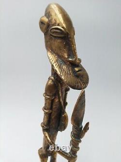 Ancient Tribal Art: Bronze Sculpture Amulet