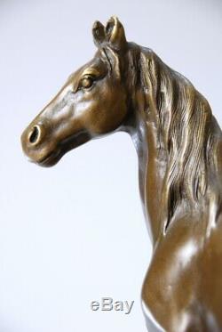 Animal Art, Splendid Bronze Horse Signed Milo