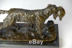 Animal Art, Very Beautiful Sculpture Of Jules Moignez Bronze Free Shipping