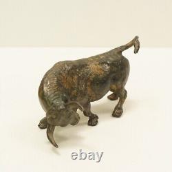 Animal Sculpture Bull Fighting Bull Art Deco Style Art