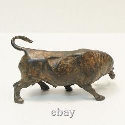 Animal Sculpture Bull Fighting Bull Art Deco Style Art