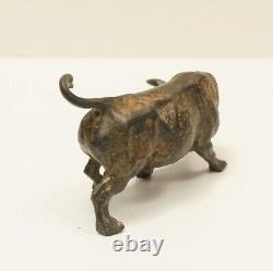 Animal Sculpture Bull Fighting Bull Art Deco Style Art