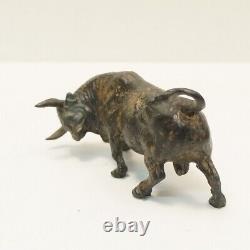 Animal Sculpture Bull Fighting Bull Art Deco Style Art