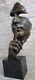 Art Deco / Art Nouveau Bronze Sculpture Statue By Dali The Silence Cast