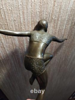 Art Deco Bronze Dancer in the Style of Ferdinand Preiss (1882-1943)