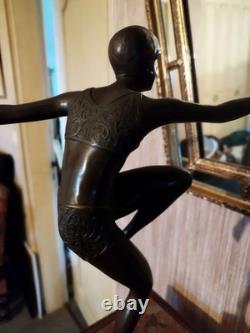 Art Deco Bronze Dancer in the Style of Ferdinand Preiss (1882-1943)