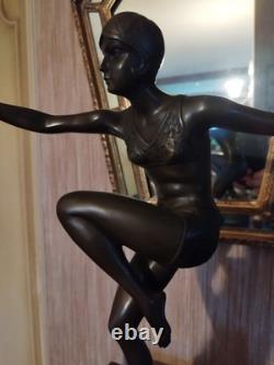 Art Deco Bronze Dancer in the Style of Ferdinand Preiss (1882-1943)