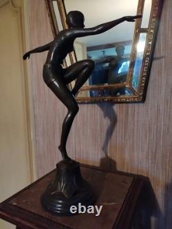 Art Deco Bronze Dancer in the Style of Ferdinand Preiss (1882-1943)