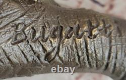 Art Deco Bronze Elephant Sculpture Animal Figure Decorative Gift Art