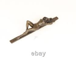 Art Deco Bronze Erotic Sculpture of a Naked Woman After J. Patoua