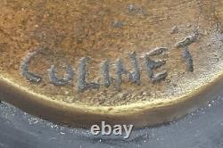 Art Deco Bronze Nude Dancer Sculpture from Vienna for Sale