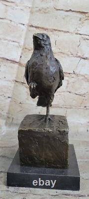 Art Deco Bronze Sculpture of Abstract Modern Pigeon Bird Gift