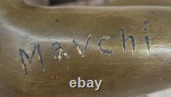 Art Deco Bronze Statue of Nude Girl on Table Sexy Artwork NR