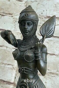 Art Deco Collector Arabic Edition Women Harem Dancer Bronze Sculpture