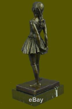 Art Deco New Prima Ballerina Dancer Classic Figurine Bronze Sculpture