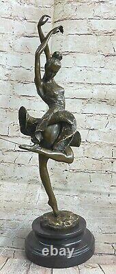 Art Deco / New Spanish Dancer By Degas Bronze Sculpture Statue