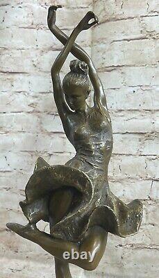 Art Deco / New Spanish Dancer By Degas Bronze Sculpture Statue