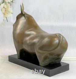 Art Deco Original Bull Corrida Torero Toro Bronze Sculpture Statue Figure