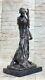 Art Deco Sculpture Copy Rodin Man The Burghers Of Calais Bronze Statue