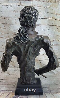 Art Deco Sculpture Michael Jackson Bronze Statue Figure Sculpture