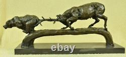 Art Deco Style Bear Fauna New Bronze Sign Business Statue Sculpture