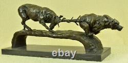 Art Deco Style Bear Fauna New Bronze Sign Business Statue Sculpture