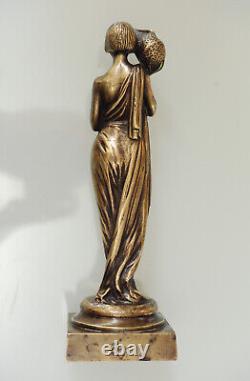 Art Deco bronze sculpture of a water carrier Circa 1920