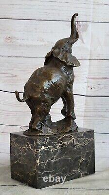 Art Faune Elephant by Milo Bronze Casting Sculpture Statue Figurine