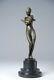 Art Newborn Superb Statuette Signed Preiss Bronze-