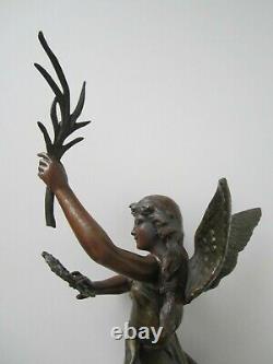 Art Nouveau Statuette/reward Henryk Kossowski/jean Garnier/not Bronze