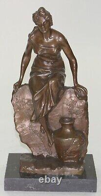 Art Style New Bronze Bust Sculpture Title History By E Villanis X