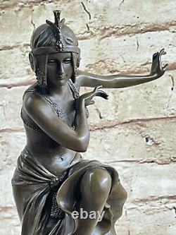 Art Style Newchiparusbreloque Dancer Museum Bronze Quality Sculpture