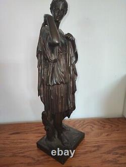 Art and Antiques Bronze Diana of Gabies