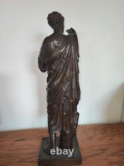 Art and Antiques Bronze Diana of Gabies