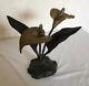 Bronze Art Deco Floral Citruses Sculpture