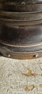 Beautiful Art Nouveau Statue of Woman and Cherub Signed by Rousseau, Sculpture