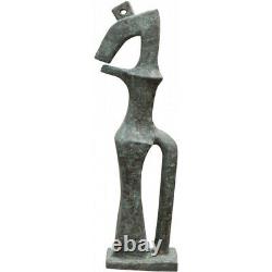 Biscottini Sculpture In Modern Bronze Cast Iron L50xpr34xh175 CM