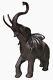Bronze Animal Art Sculpture Elephant Statue Decoration 43x36 Cm (0625)