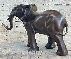 Bronze Animal Sculpture Statue Figurine Art Deco Cast Iron Deco