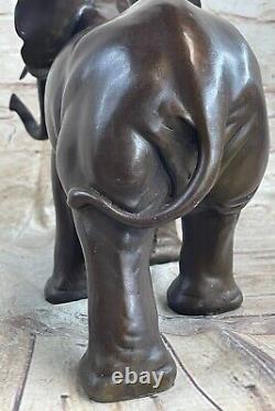 Bronze Animal Sculpture Statue Figurine Art Deco Cast Iron Deco