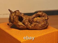 Bronze Animal Sculpture signed by Rossini Art Foundry Paris Artist Proof