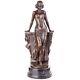 Bronze Art Deco Antique Dancer Signed By Artist Milo