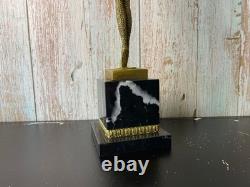 Bronze Art Deco Dancer Sculpture Polished Starfish after Demetre Chiparus